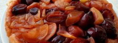 открытый сливовый пирог. Шаг 6