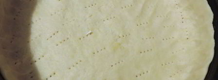 открытый творожный пирог с зеленью весенний. Шаг 7