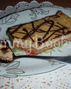 Песочно-творожно нарезной пирог