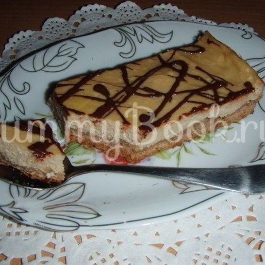 Рецепт песочно-творожно нарезной пирог