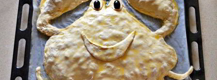 пирог из крабового мяса веселый крабик. Шаг 9