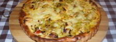 пирог с курицей и брынзой. Шаг 8