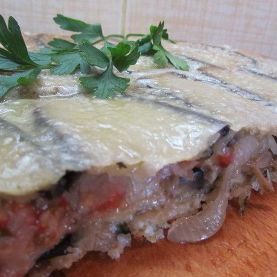 Рецепт пирога с овощами из лаваша