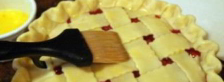 пирог с вишней из песочного теста. Шаг 14