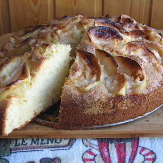 Рецепт пирога с яблоком