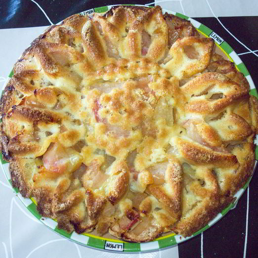 Пирог в силиконовой форме