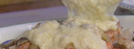 рыбный пирог с креветками. Шаг 10