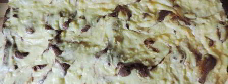 шоколадный пирог с творогом мраморный. Шаг 9