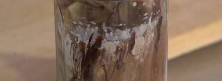 сливочно-шоколадный пирог с миндалем. Шаг 6