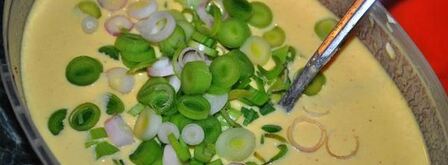 сырный пирог с молодым чесноком. Шаг 3