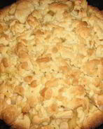 Тертый яблочный пирог