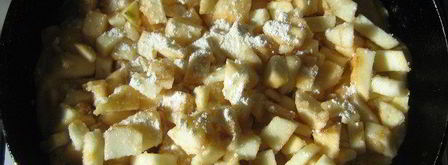 тертый яблочный пирог. Шаг 8