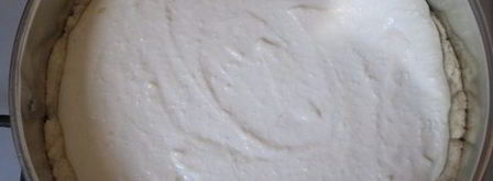 творожный пирог капельки янтаря. Шаг 12