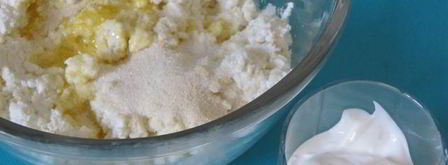 творожный пирог капельки янтаря. Шаг 8