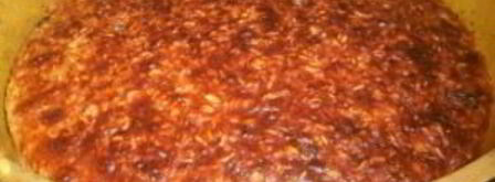 творожный пирог с сухофруктами. Шаг 3