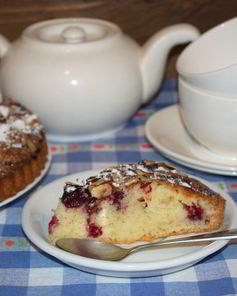 Вишневый пирог из замороженной вишни