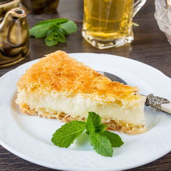 Рецепт восточного пирога с заварным кремом