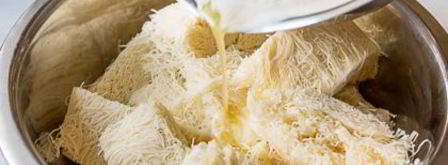 восточный пирог с заварным кремом. Шаг 12