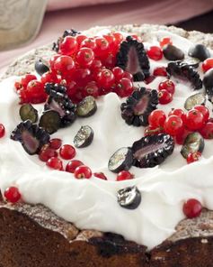 Ягодный пирог с хересом