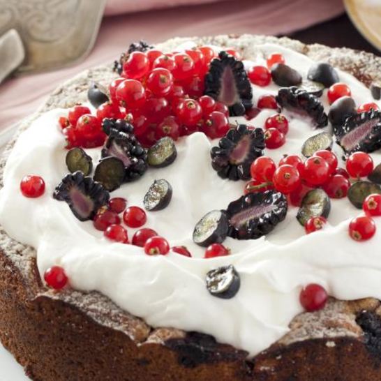 Рецепт ягодного пирога с хересом