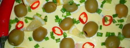 закусочный пирог с творогом и ветчиной. Шаг 6