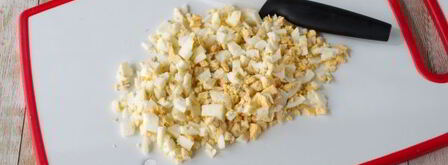 ленивые пирожки с яйцом и зеленым луком. Шаг 10