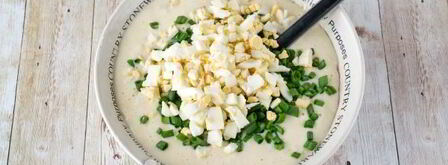 ленивые пирожки с яйцом и зеленым луком. Шаг 11