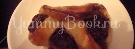 открытые пирожки с сухофруктами. Шаг 4