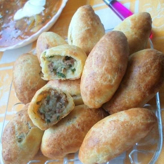 Рецепт пирожков к обеду