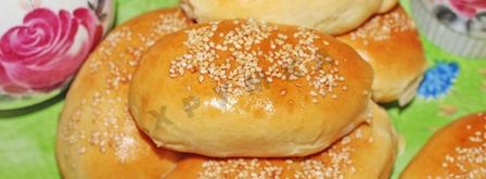 пирожки на сухом молоке дрожжевые в духовке. Шаг 29