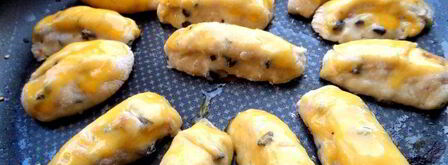 пирожки на сырном тесте. Шаг 19