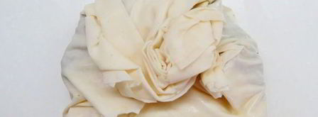 пирожки плиссе с курицей и шпинатом из теста фило. Шаг 8