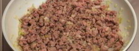 пирожки с фаршем и рисом. Шаг 4