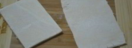 пирожки с капустой из слоеного бездрожжевого теста. Шаг 3