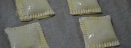 пирожки с капустой из слоеного бездрожжевого теста. Шаг 6