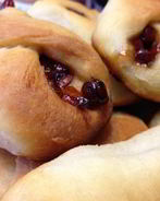 Пирожки с клюквой