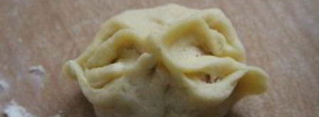 пирожки с колбасой. Шаг 7