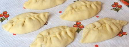 пирожки с курицей и картошкой в духовке. Шаг 14