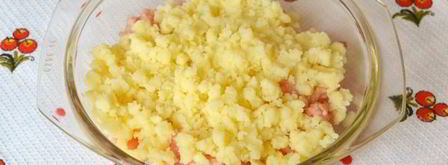 пирожки с курицей и картошкой в духовке. Шаг 6