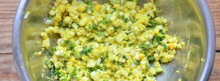 пирожки с луком и яйцом на кефире. Шаг 11