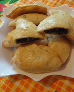 Пирожки с начинкой из куриных сердечек