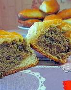 Пирожки с печенью в духовке