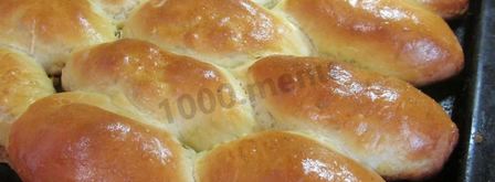 пирожки с печенью в духовке. Шаг 30