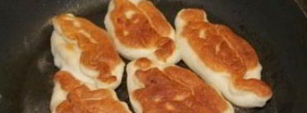 пирожки жареные с повидлом. Шаг 6