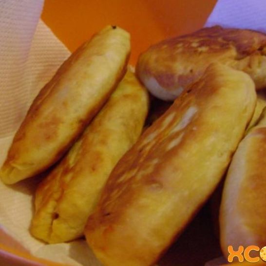 Рецепт жареных пирожков с капустой