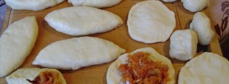 жареные пирожки с капустой. Шаг 6