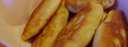 жареные пирожки с капустой. Шаг 8