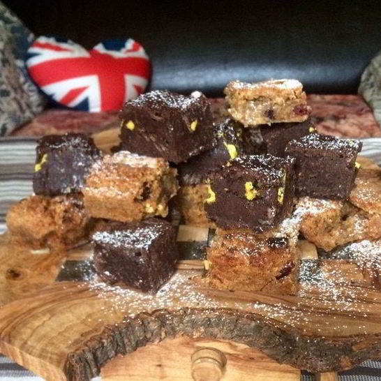 Рецепт блонди — белого брауни