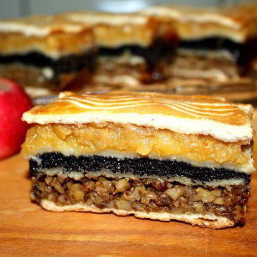 Флодни — венгерское яблочное пирожное