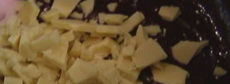 кофейный брауни с черным и белым шоколадом. Шаг 10